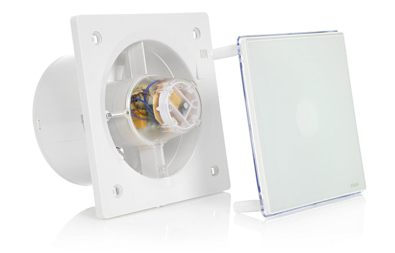 Badezimmer-Abluftventilator mit LED-Hintergrundbeleuchtung 150 mm / 6" - BFS150L