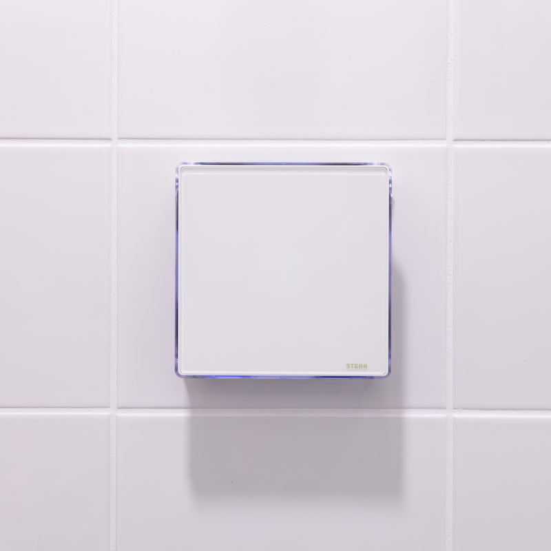 Badezimmer-Abluftventilator mit LED-Hintergrundbeleuchtung 100 mm / 4 "- BFS100L